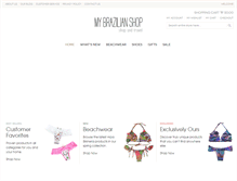 Tablet Screenshot of mybrazilianshop.com